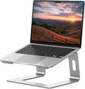 Laptop Stand, Aluminum Computer Riser, Ergonomic Laptops Elevator for Desk, Metal Holder Compatible with 10 to 15.6