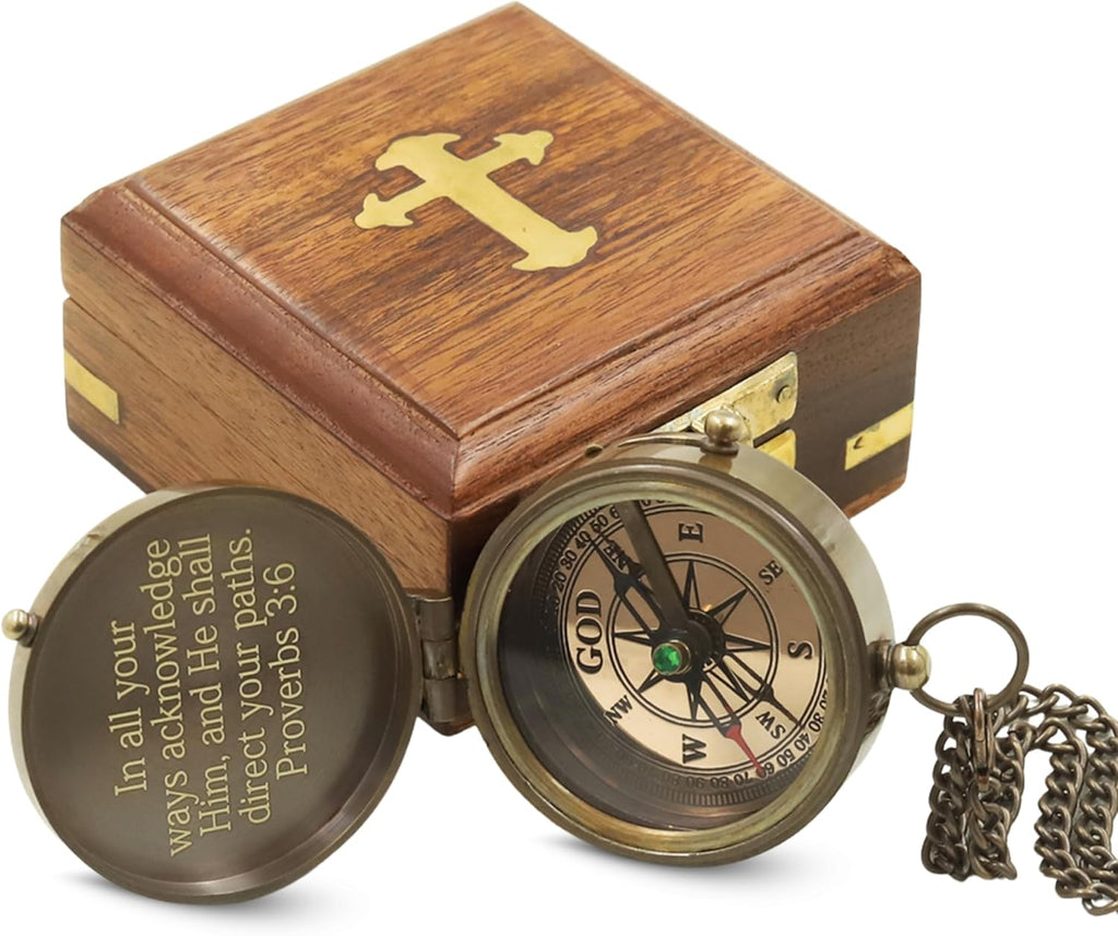Baptism Gift for Teen Boys | Christian Inspirational Keepsake | Catholic Religious Gift for Son, Godson, Grandson |