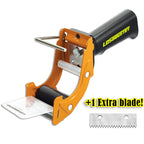 Rapid-Replace Packing Tape Dispenser Gun with Extra Blade by LDS Industry, 2 in (50mm) Lightweight Ergonomic