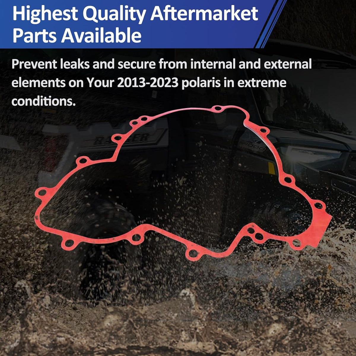 Replacement Kits Cover Gasket for Polaris Side-by-Side (SxS)