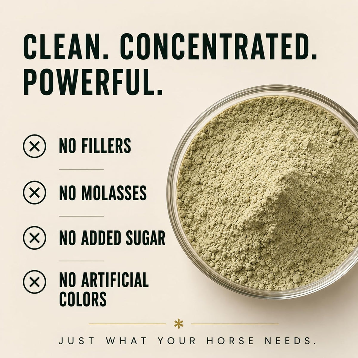 Horse Joint Supplement Powder – 8 Amino Acids, MSM & Glucosamine