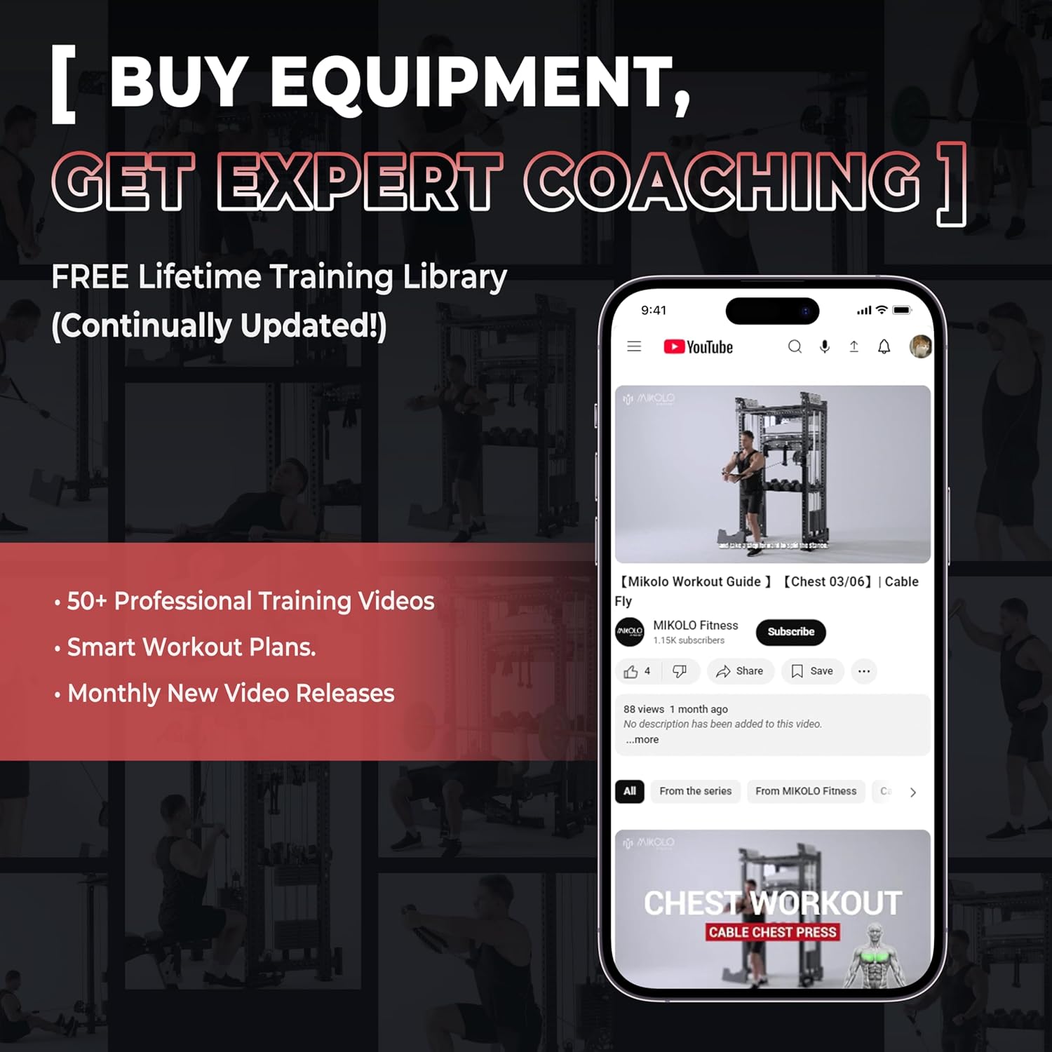 Power Cage, Power Rack with Cable Crossover System, 1500LBS Squat Rack with LAT Pull Down System, Workout Cage with