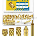 Vibit 152 Pcs Heat Set Inserts Kit for 3D Printing Parts