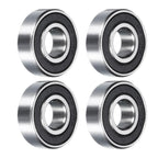 uxcell 4pcs 1622-2RS Deep Groove Ball Bearing 9/16" x 1-3/8" x 7/16" ABEC 3