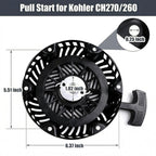 1716502S Recoil Starter Compatible with Kohler CH270 CH260 Engines