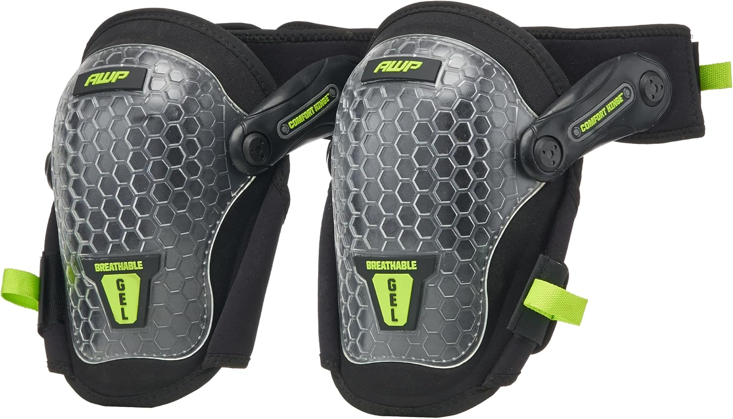 Comfort Hinge Knee Pads, One Size, 1 Pair, Black
