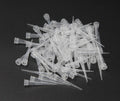 Laboratory 0.5-10μL Lab Liquid Pipette Pipettor Tips, Universal Pipette Tips, 1000 Pcs/Bag (1000)