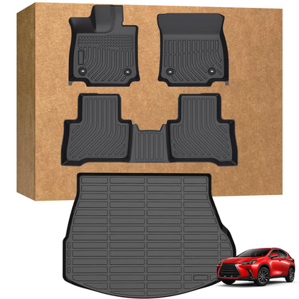Floor Mats for Lexus NX Hybrid 2022-2026 NX350h | NX450h+ | NX450h+ F Sport
