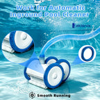 4-Pack Pool Cleaner Tires 2 Front 2 Rear for Hayward Replacement