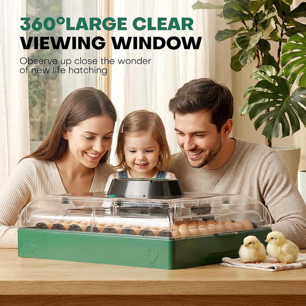 72 Eggs Hatching Incubator for Chicken/Duck/Quail