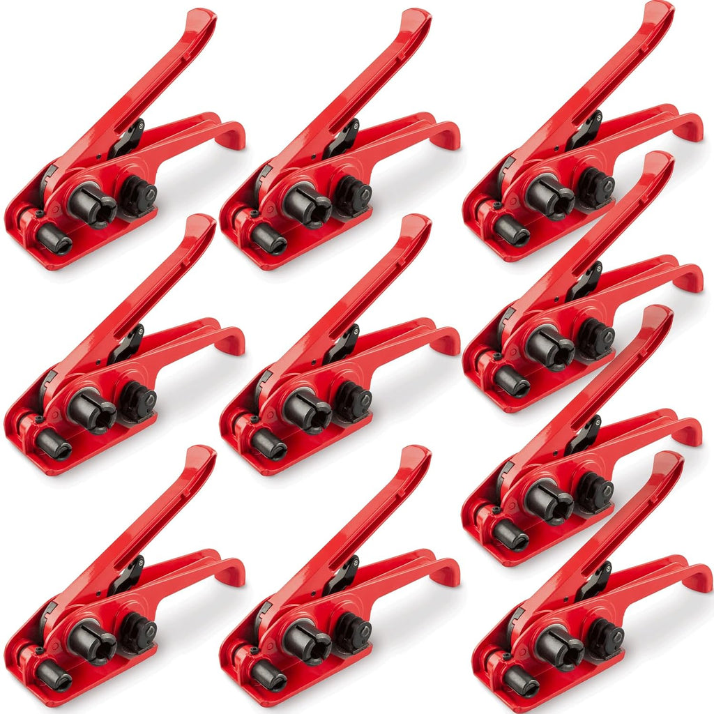 Heavy Duty Poly Strapping Tensioner & Cutter Manual Banding Tools, Banding Tensioner Cutter Cord Strapping Machine