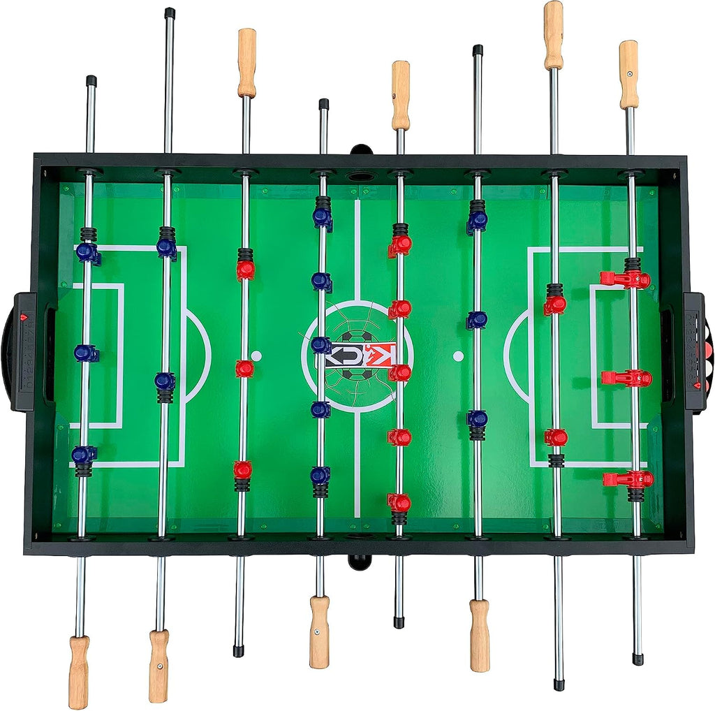 Quatro 55" 4-in-1 Foldable Multi Game Table | Foosball, Billiards/Pool, Push Hockey & Ping Pong