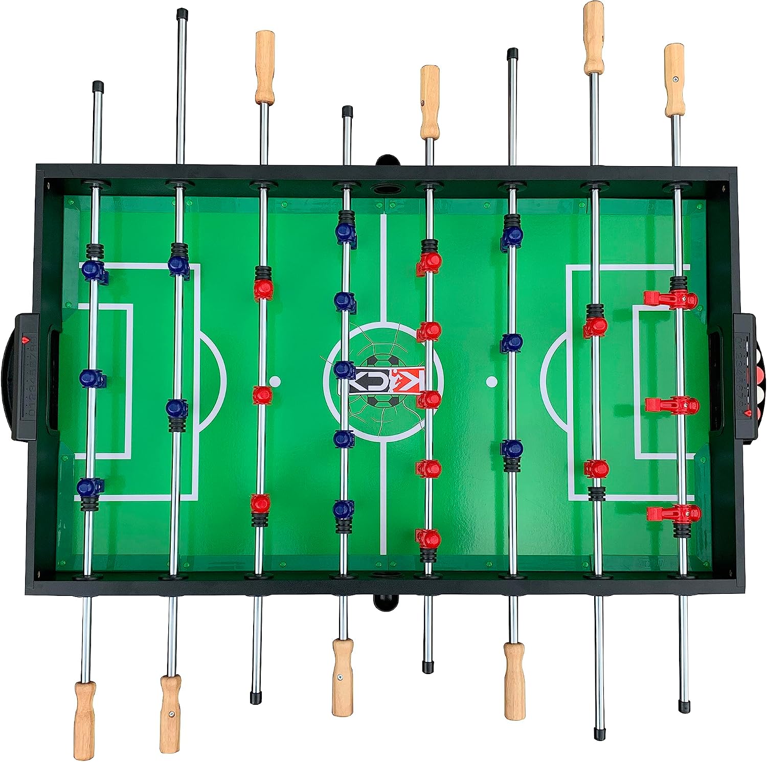 Quatro 55" 4-in-1 Foldable Multi Game Table | Foosball, Billiards/Pool, Push Hockey & Ping Pong