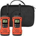 Portable FRS, T605_H2O, Talkabout, Two Way Radios Waterproof Walkie Talkie Emergency Preparedness, Rechargeable, 22