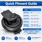 GXARTS 6693237 Front Idler Wheel Assembly Compatible with Bobcat T190-T770