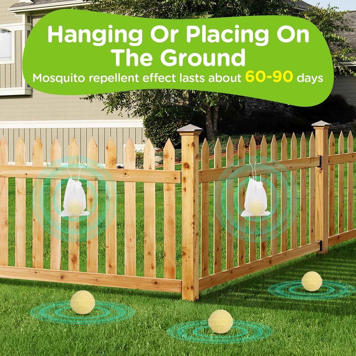 Mosquito Repellent Outdoor Patio, Mosquitoes Repellent Powerful, Patio Mosquito Repellent Outdoor for Yard, Camping
