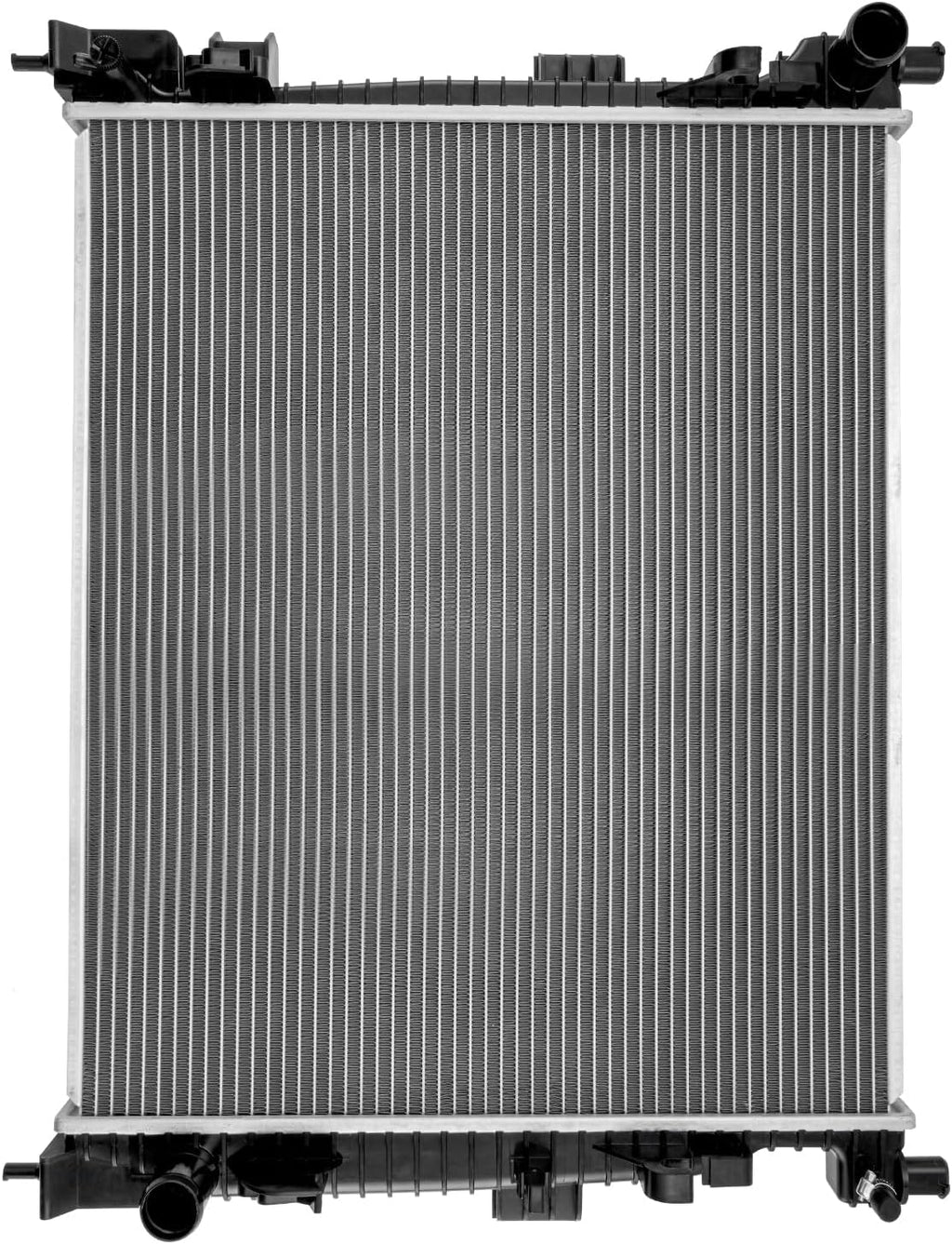 Torchbeam Replacement Engine Radiator for 2016-2022 Grand Cherokee 3.6L, 2016-2022 Durango 3.6L, 2022 Grand Cherokee WK, 2016-2019 Grand Cherokee 3.0T Transmission Oil Cooler Included CU13656