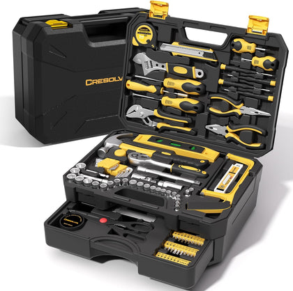 328 Piece Tool Kit for Home,Hand Repair Tool Set,Toolbox Storage Case with Drawer,General Household/Auto Tool