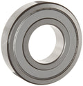 WJB 6312-ZZ Deep Groove Ball Bearing, Double Sheilded, Metric, 60mm ID, 130mm OD, 31mm Width, 18400lbf Dynamic Load Capacity, 11700lbf Static Load Capacity