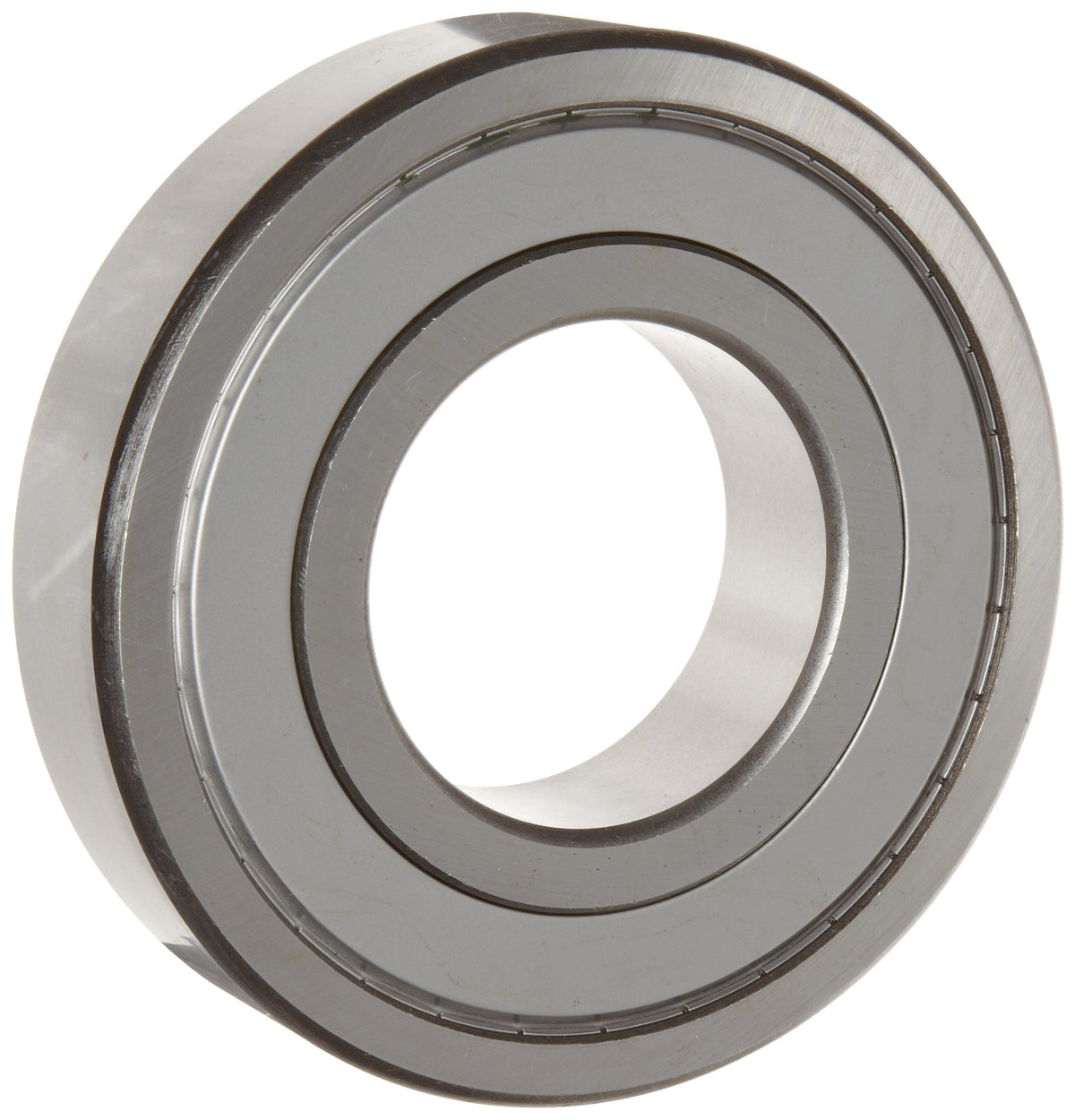WJB 6312-ZZ Deep Groove Ball Bearing, Double Sheilded, Metric, 60mm ID, 130mm OD, 31mm Width, 18400lbf Dynamic Load Capacity, 11700lbf Static Load Capacity