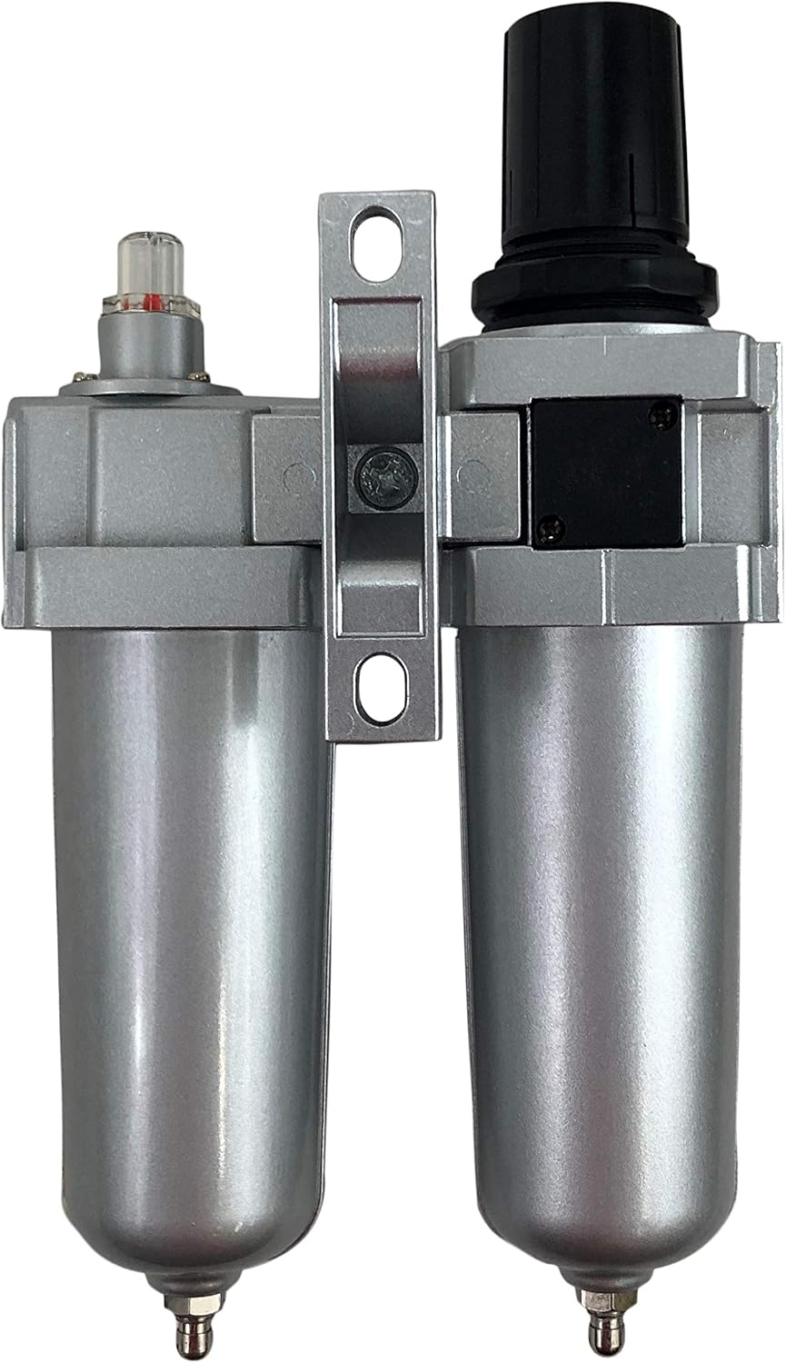 3/4" HEAVY DUTY COMBO PARTICULATE & COALESCING FILTER REGULATOR COMPRESSED AIR