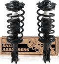 KUIPERAUTO Pair Front Strut Shocks Assembly Compatible with 2010-2017 Chevy Equinox (w/o 19 Inch Wheels) 272527 272526 Coil Spring Shocks Absorbers