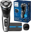 Philips Norelco 3900 Electric Shaver, Storm Blue | 27 Self Sharpening ComfortCut Blades, 5D Pivot & Flex Heads, Wet