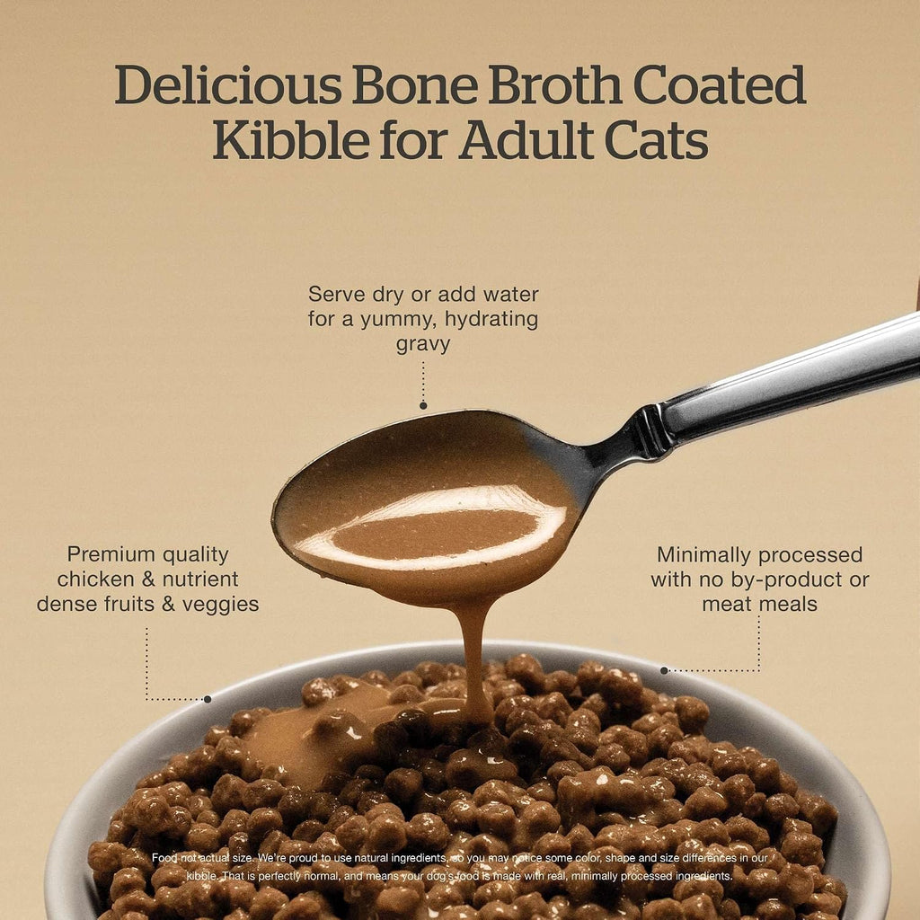 Good Gravy Adult Dry Cat Food, Chicken, 3 lb