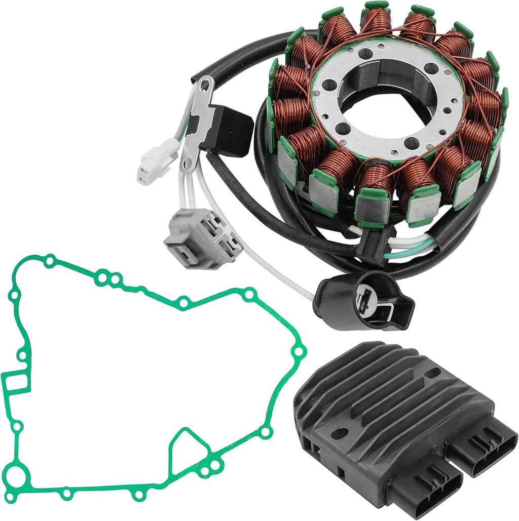 Caltric Stator Regulator Gasket Compatible with Kawasaki Brute Force 750 Kvf750 L G H J 4X4I 2012-2019