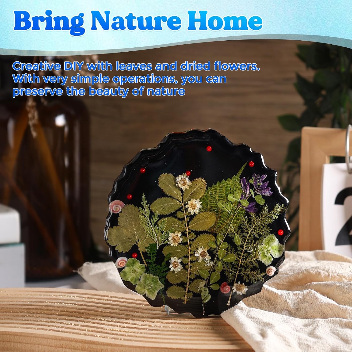 4Pcs Resin Coaster Molds, Druzy Geode Agate Silicone Coaster Molds for Epoxy Resin, 5Inches Large Mould for DIY Art