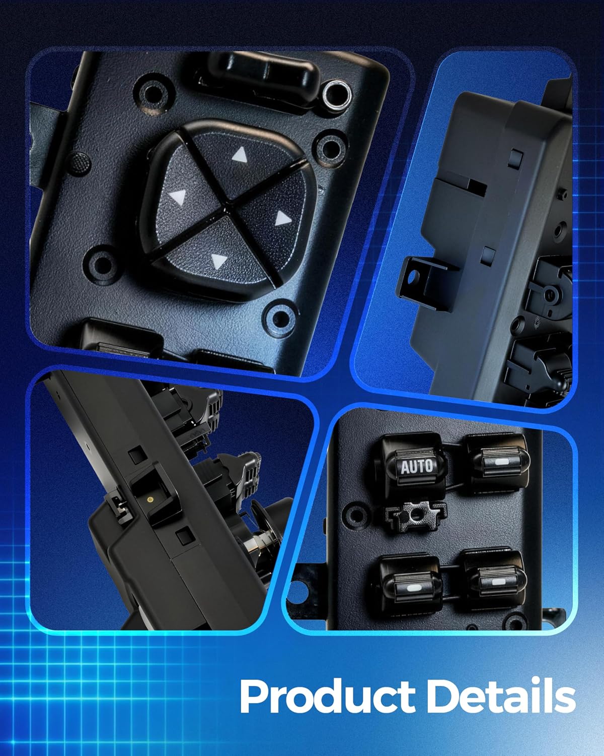 Master Power Window Switch Driver Side Fit for Grand Cherokee