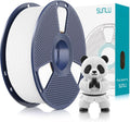 1KG PLA Matte 3D Printer Filament 1.75mm, Matte White | Frosted Matte Finish Hides Layer Lines, Low Warp & Smooth