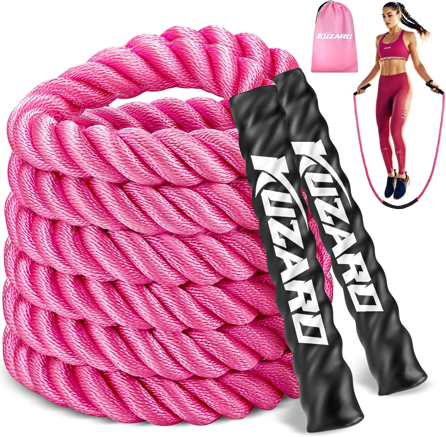 Jump Rope, Weighted Jump Rope for Women, Heavy Jump Ropes for Fitness, Home Gym Exercise Equipment, Adult Skipping