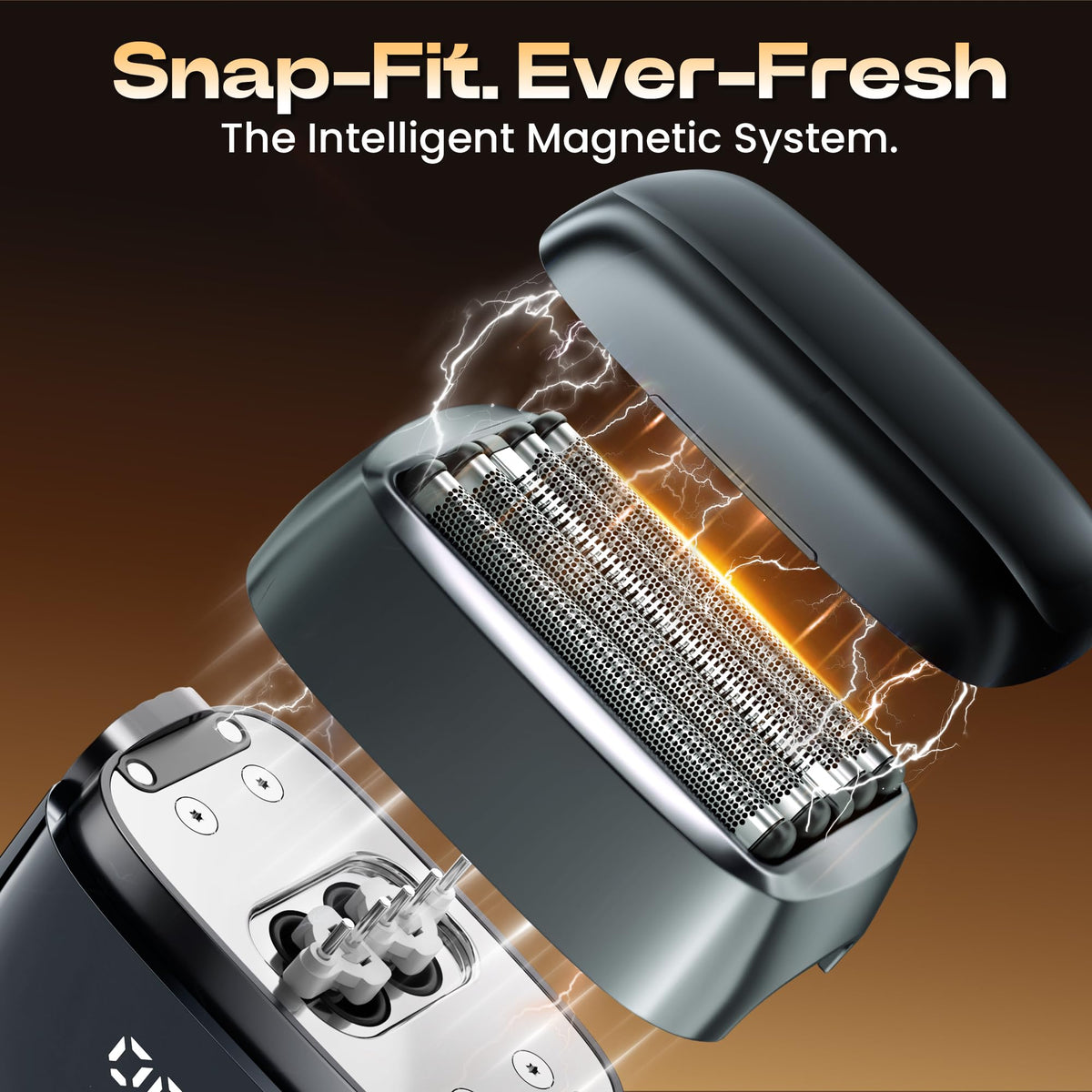 Electric Foil Shaver for Men, Upgraded 5- Blade System, IPX8 Waterproof