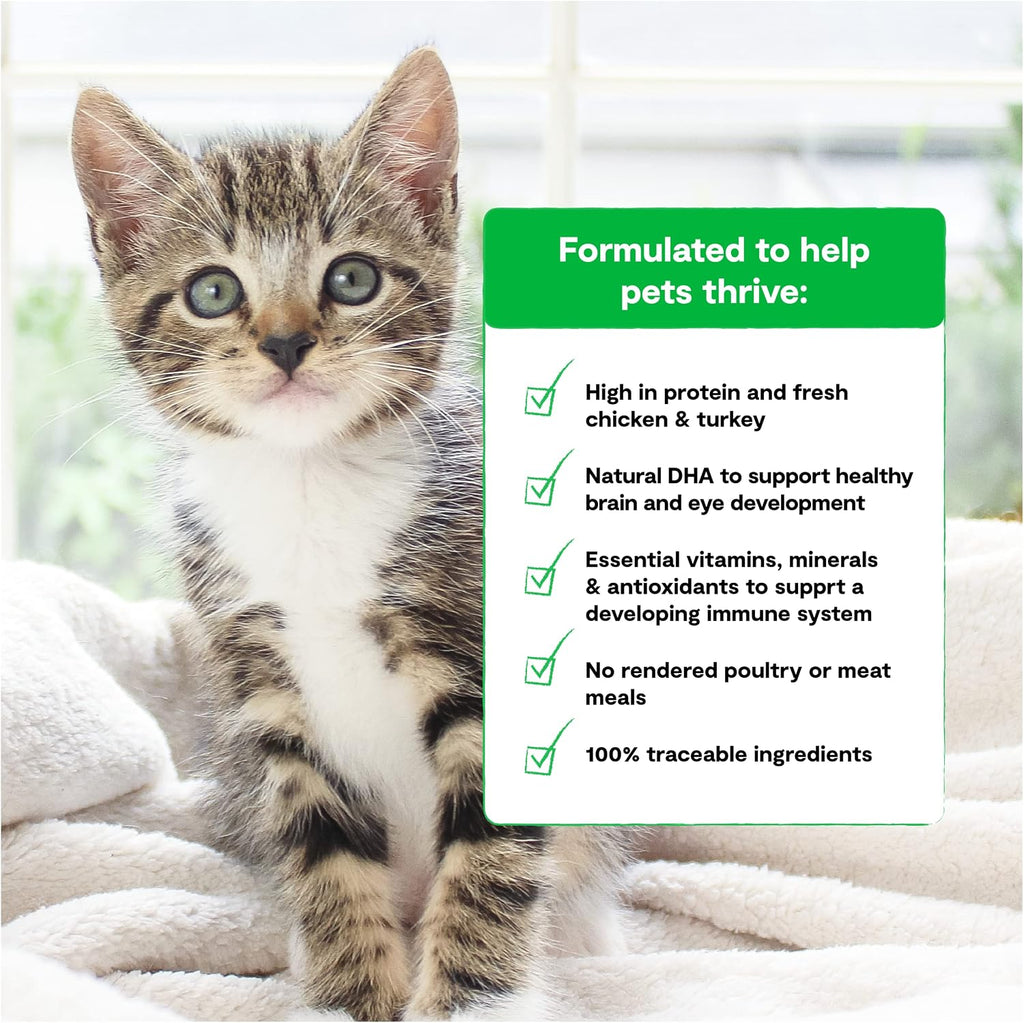 Grain Free Kitten Recipe, Chicken & Turkey, 2 lb