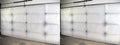NASA TECH White Reflective Foam Core 2 Car Garage Door Insulation Kit 16FT (Wide) x 8FT (HIGH) R Value 8.0 Made in
