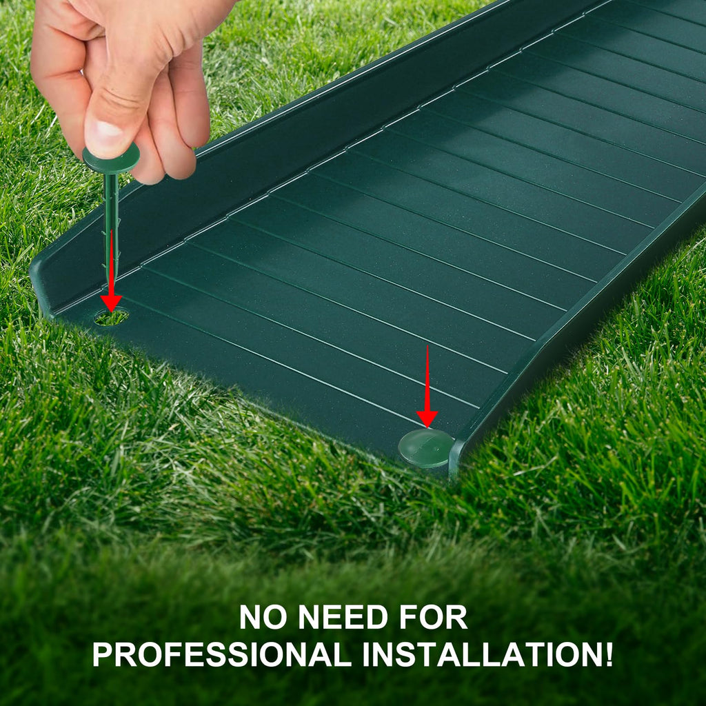 4 Pack Gutter Downspout Extensions,Rain Gutter Downspout Splash Block,Downspout Diverter,Down Spout Drain