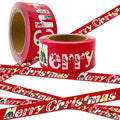 Christmas Flagging Caution Tape 2'' x 164ft x 2 Roll