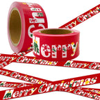 Christmas Flagging Caution Tape 2'' x 164ft x 2 Roll