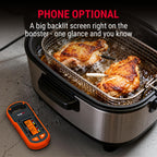 600FT Wireless Meat Thermometer for Cooking with 2 Thinner Probes