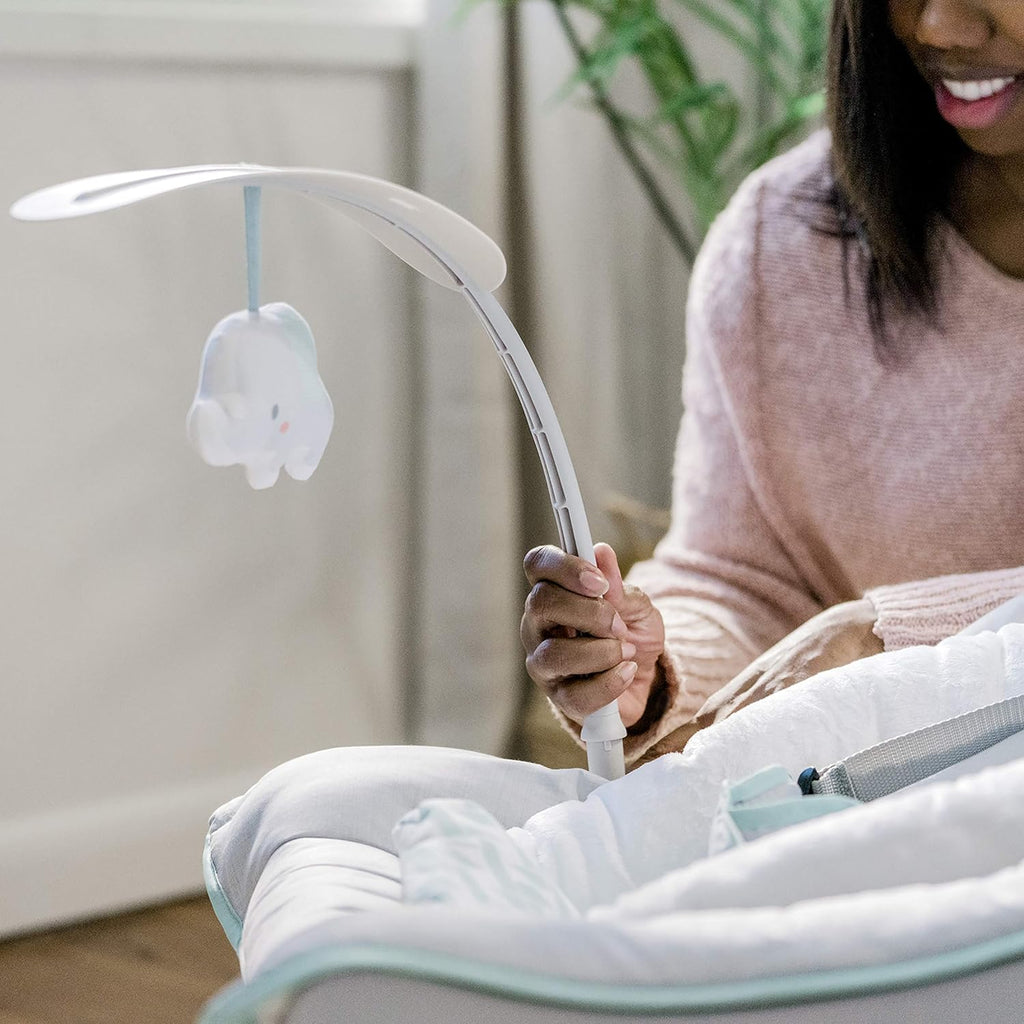 Keep Cozy 3-in-1 Grow with Me Vibrating Baby Bouncer, Seat & Infant to Toddler Rocker, Vibrations & -Toy Bar, 0-30