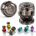 RPG Dice Set,7Pcs Bloodstained Alchemist Elixir Dice with Spinning Chalice