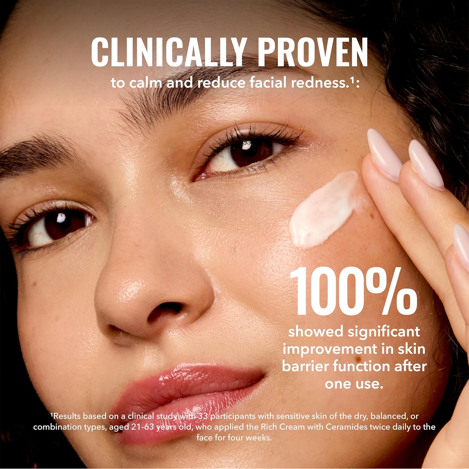 Rich Cream with Ceramides, Face Moisturizer for Dry Skin | Nourishing ceramide cream that moisturizes and softens.
