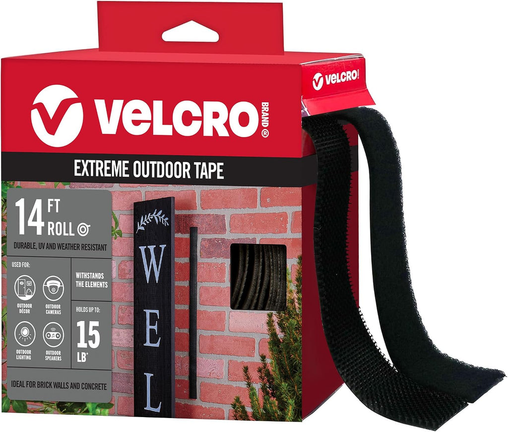 Extreme Outdoor Mounting Tape, Holds Up to 15 Lbs, 14ft Roll