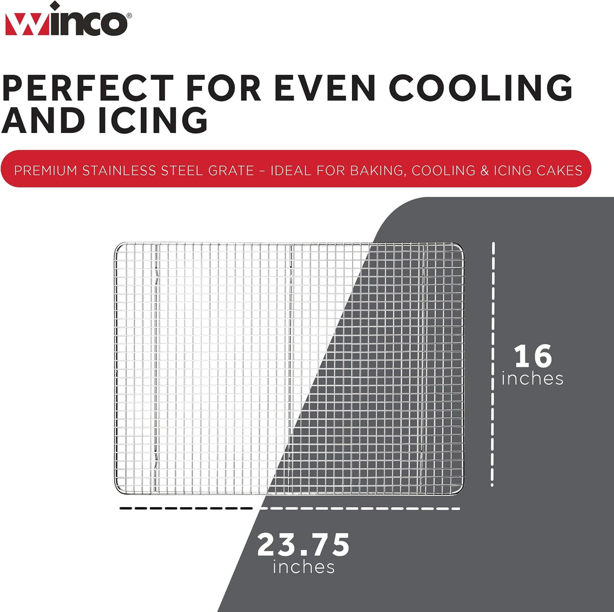 Full Size Full-size Stainless Steel Sheet Pan Grate