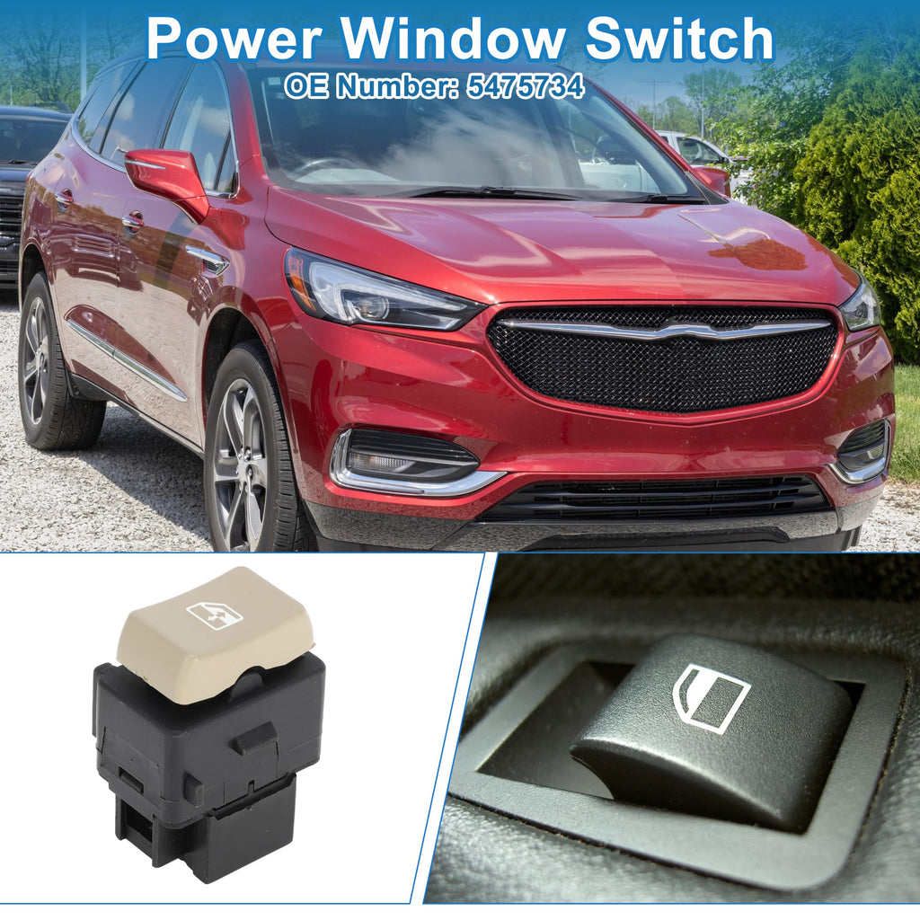 A ABSOPRO Rear Left Right Power Window Switch for Buick Rendezvous 02-07