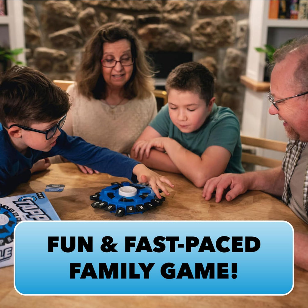 The Original TAPPLE, The Fast-Paced Family Board Game,Choose a Category & Race Against The Timer to be The Last