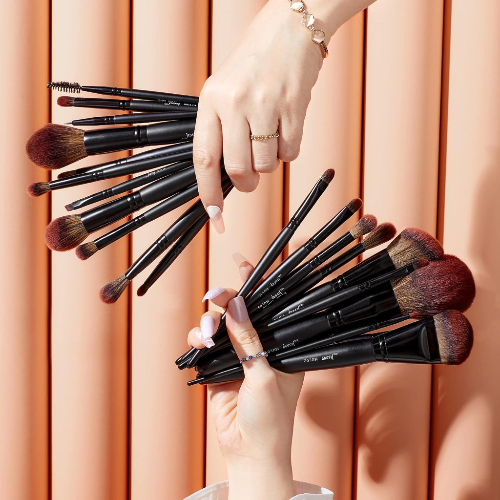 Makeup Brushes Set Professional, Vegan Face & Eye Brushes 21pcs T271