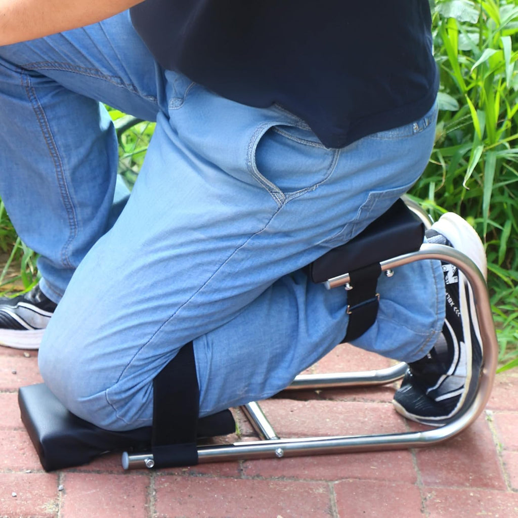 Ergonomic Knee Seat, Kneeler Seat for Gardening Farm Work - Optimal Knee Protection, Ankle Support, Durable Thick