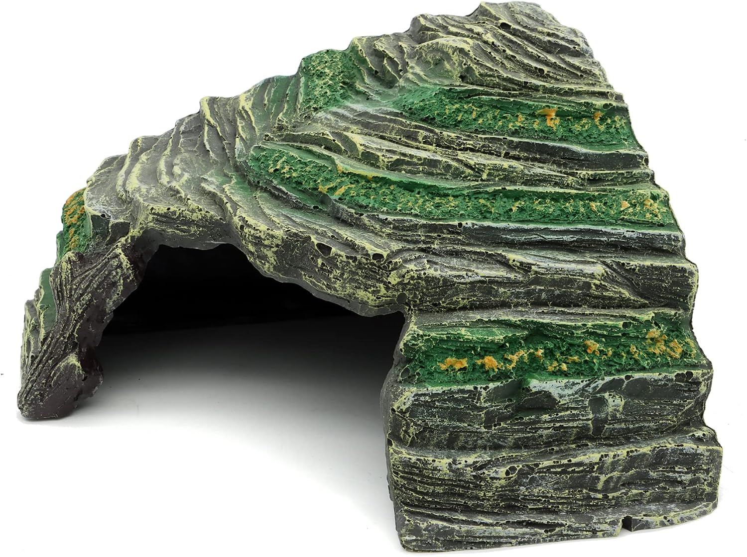Terrarium Decor Reptile Hide Reptile Hides and Caves, Medium | Aquarium Tank Accessories Decorations